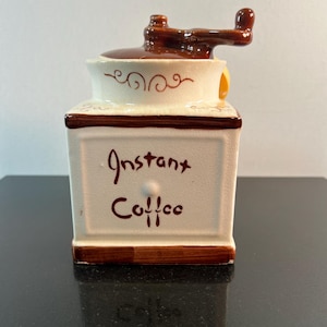 vintage instant coffee jar
