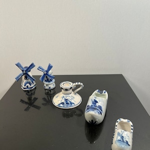 Vintage set delft ceramics