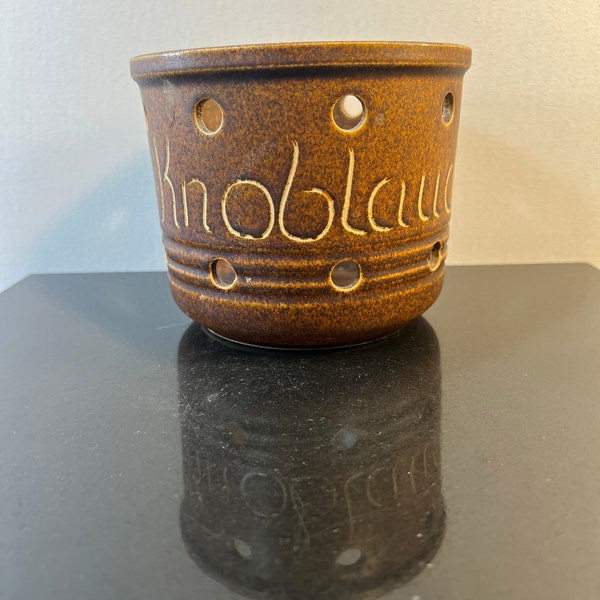 Vintage Knoblauch jar