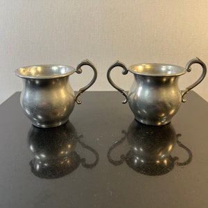 Vintage creamer and sugar (as is)