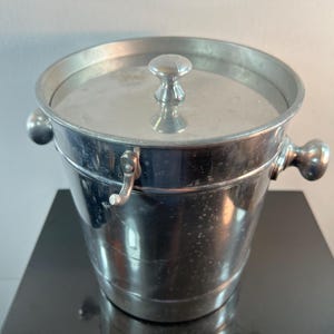 vintage alluminum ice bucket