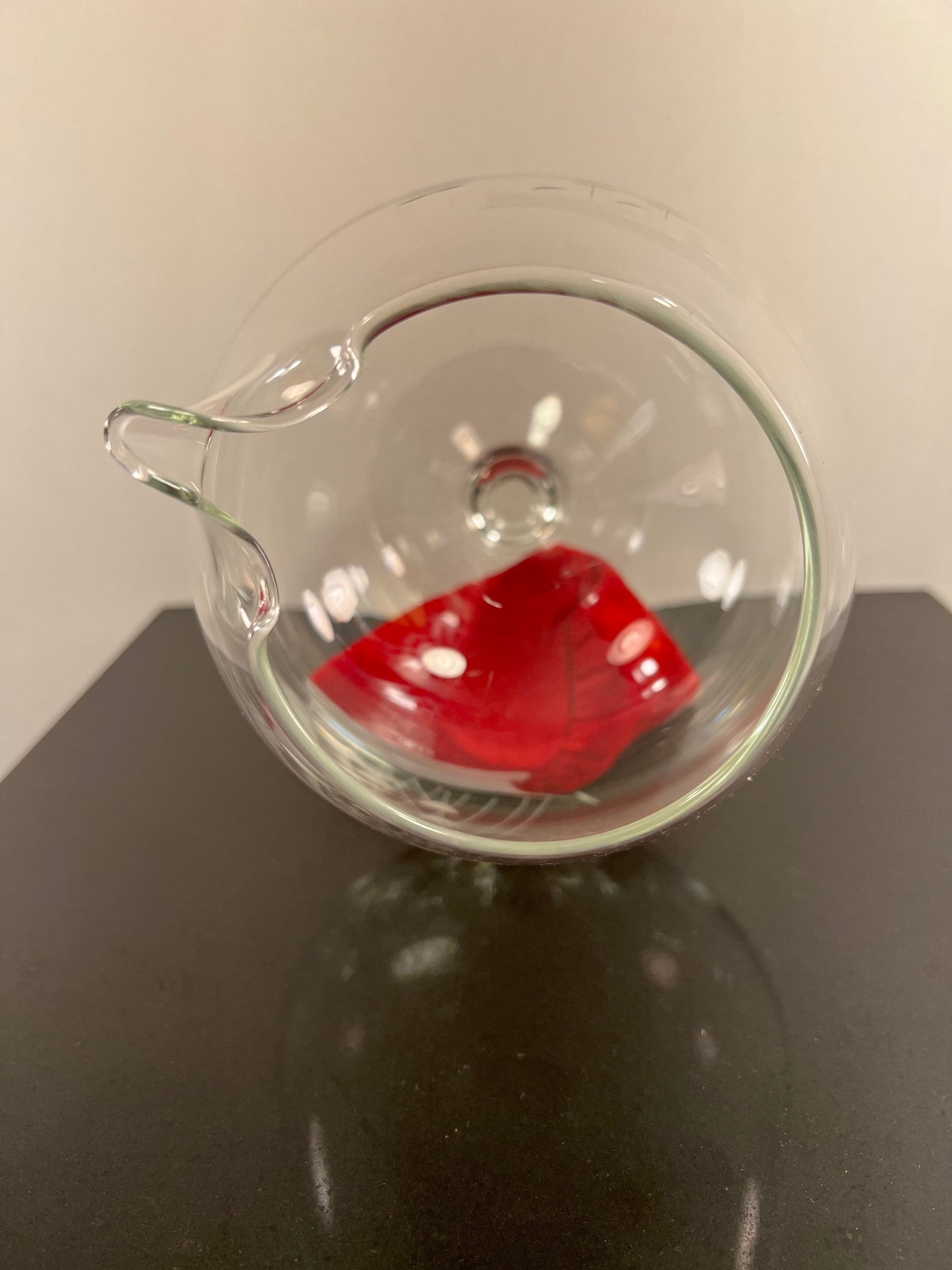 Vintage Large Snifter Glass Etsy