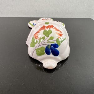 vintage cermaic crucifix holy water holder (as is) image 5