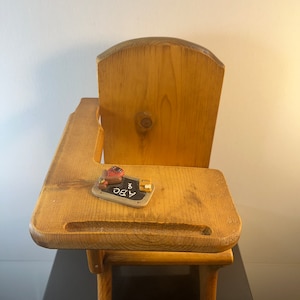 Vintage doll chair