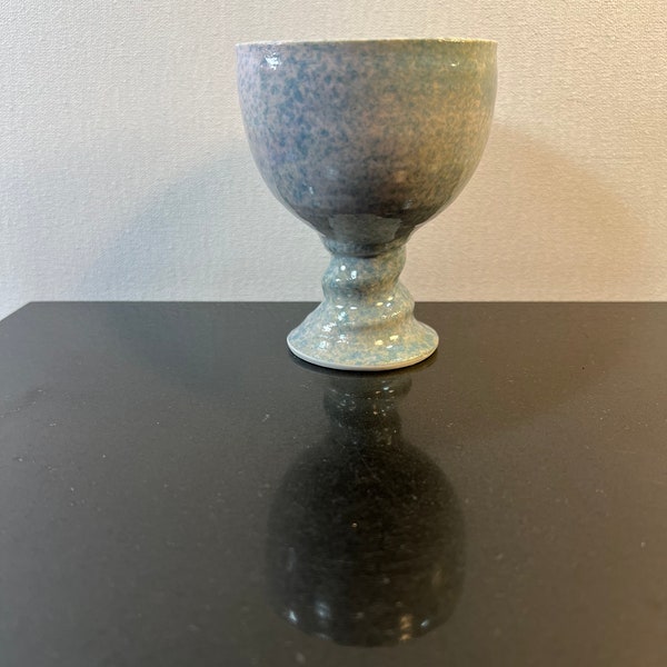 Vintage stoneware chalice