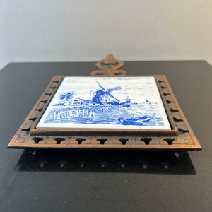 Vintage trivet tile