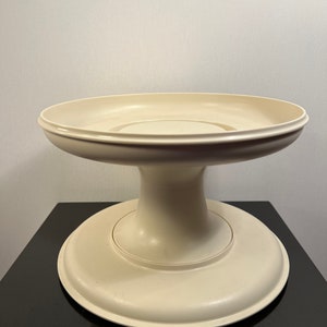 Stand Tupperware Vintage Tupperware Cake and Snack Containers With Stand - Etsy
