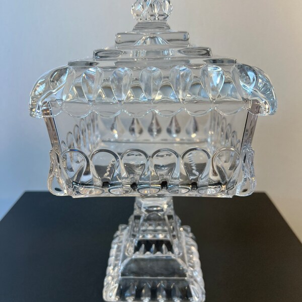 Vintage Wedding Glass Wedding Candy Dish - Etsy