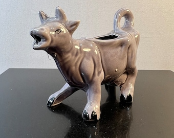 Vintage purple cow creamer