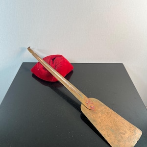 vintage copper spatula