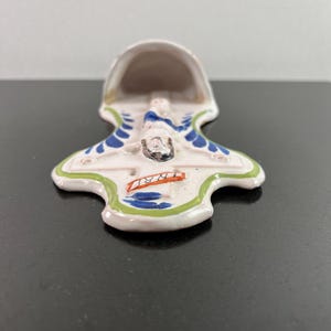 vintage cermaic crucifix holy water holder (as is) image 7