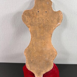 vintage cermaic crucifix holy water holder (as is) image 8