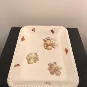 Vintage French tart dish