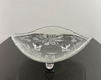 vintage decorative glass bowl