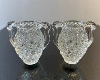 vintage glass vases small