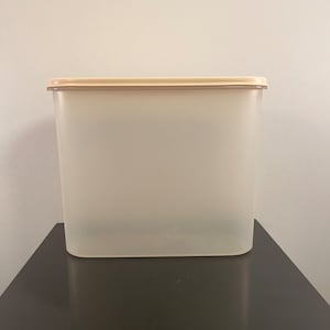 Vintage Tupperware cereal or snack container