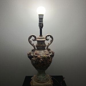 vintage ceramic lamp