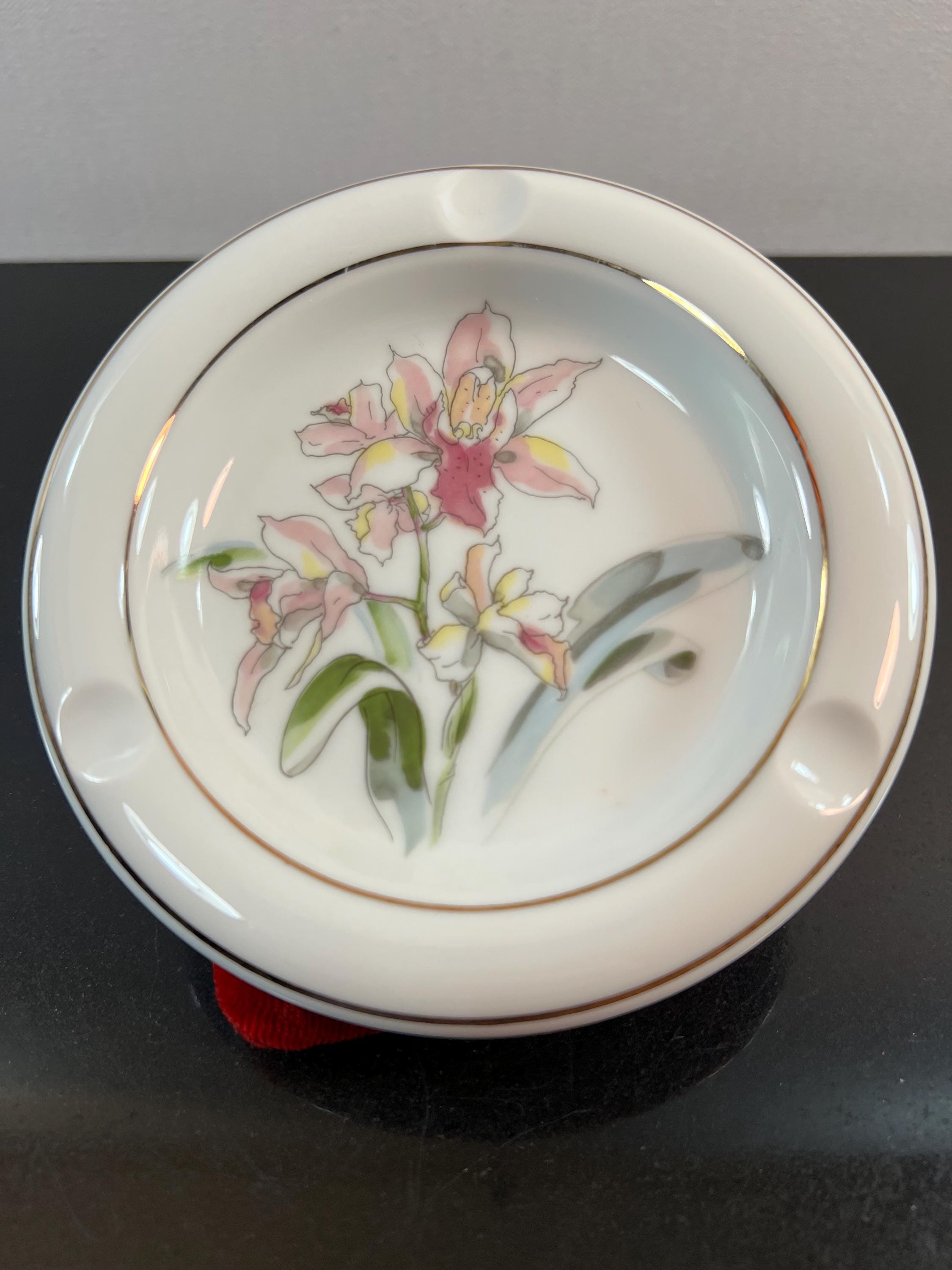 Vintage Porcelain Ashtray - Etsy
