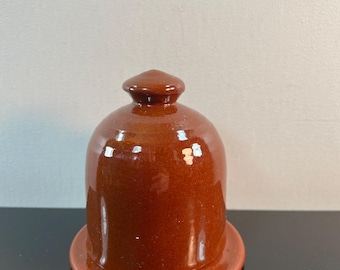 vintage butter dish