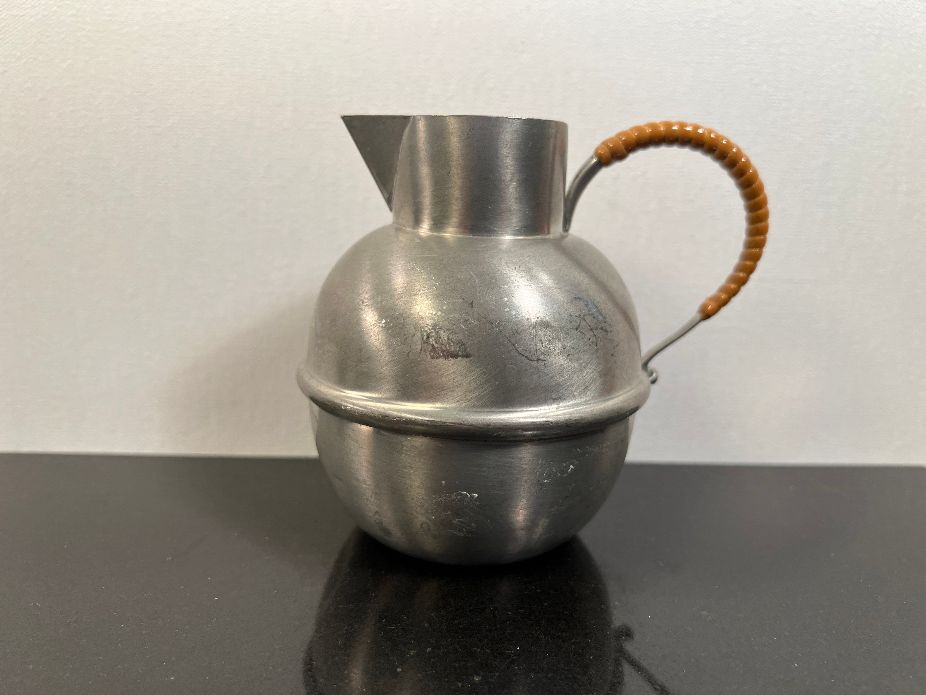 Vintage Hanle Kirk Pewter 塩胡椒入れ 錫製品 置物