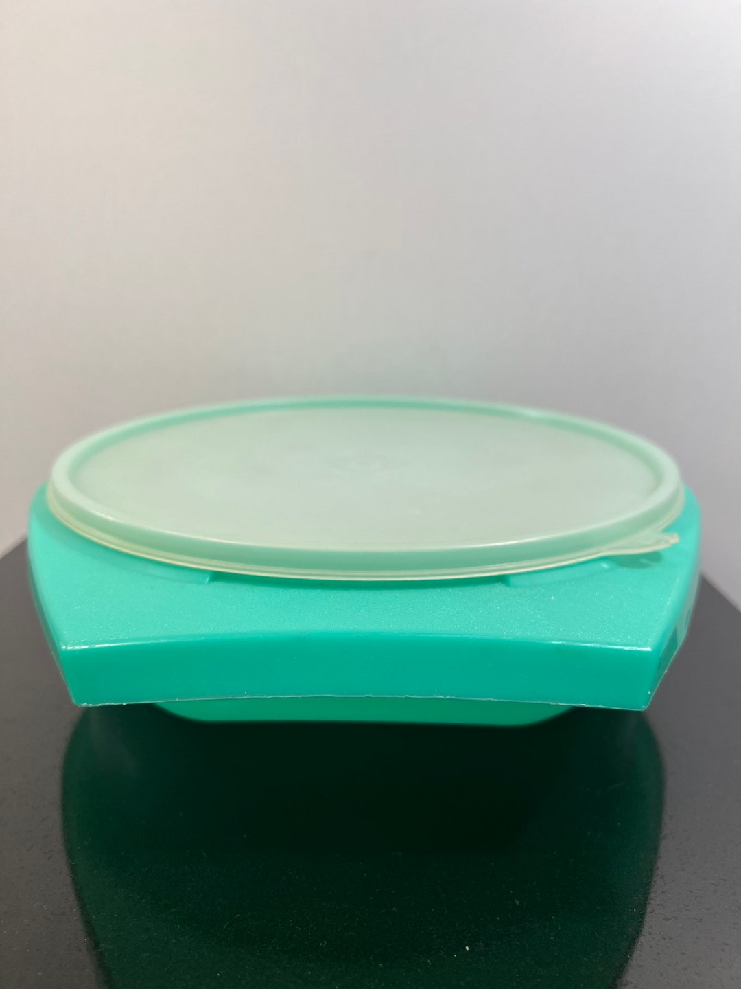Vintage Jadeite Tupperware Storage Container Etsy