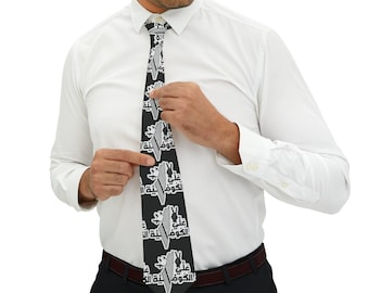 Gaza Palestine Kuffia Necktie