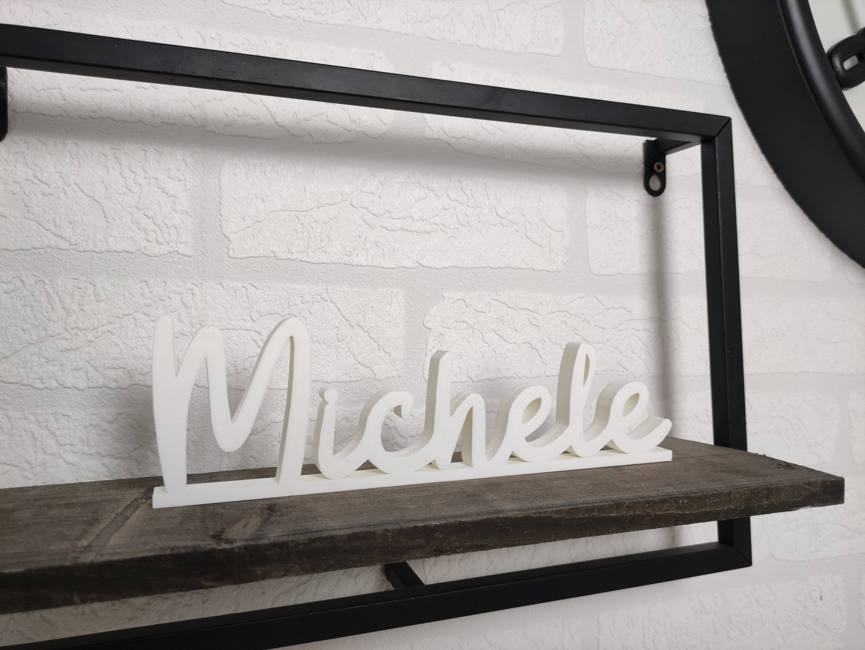 Personalized Freestanding Name Plate 3D Print Etsy