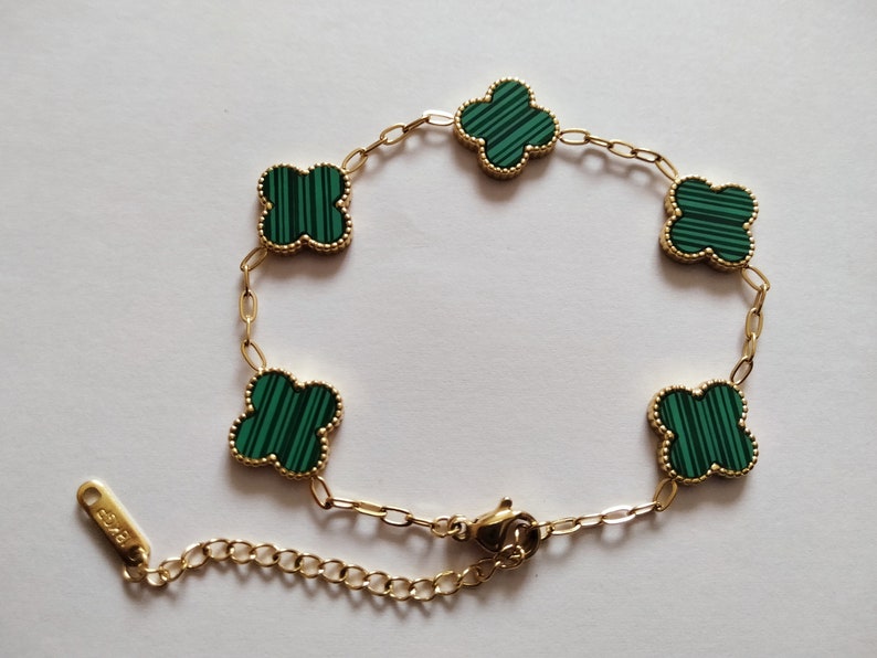 Clover Bracelet Molly Mae Bracelet Clover Flower Bracelets Etsy UK