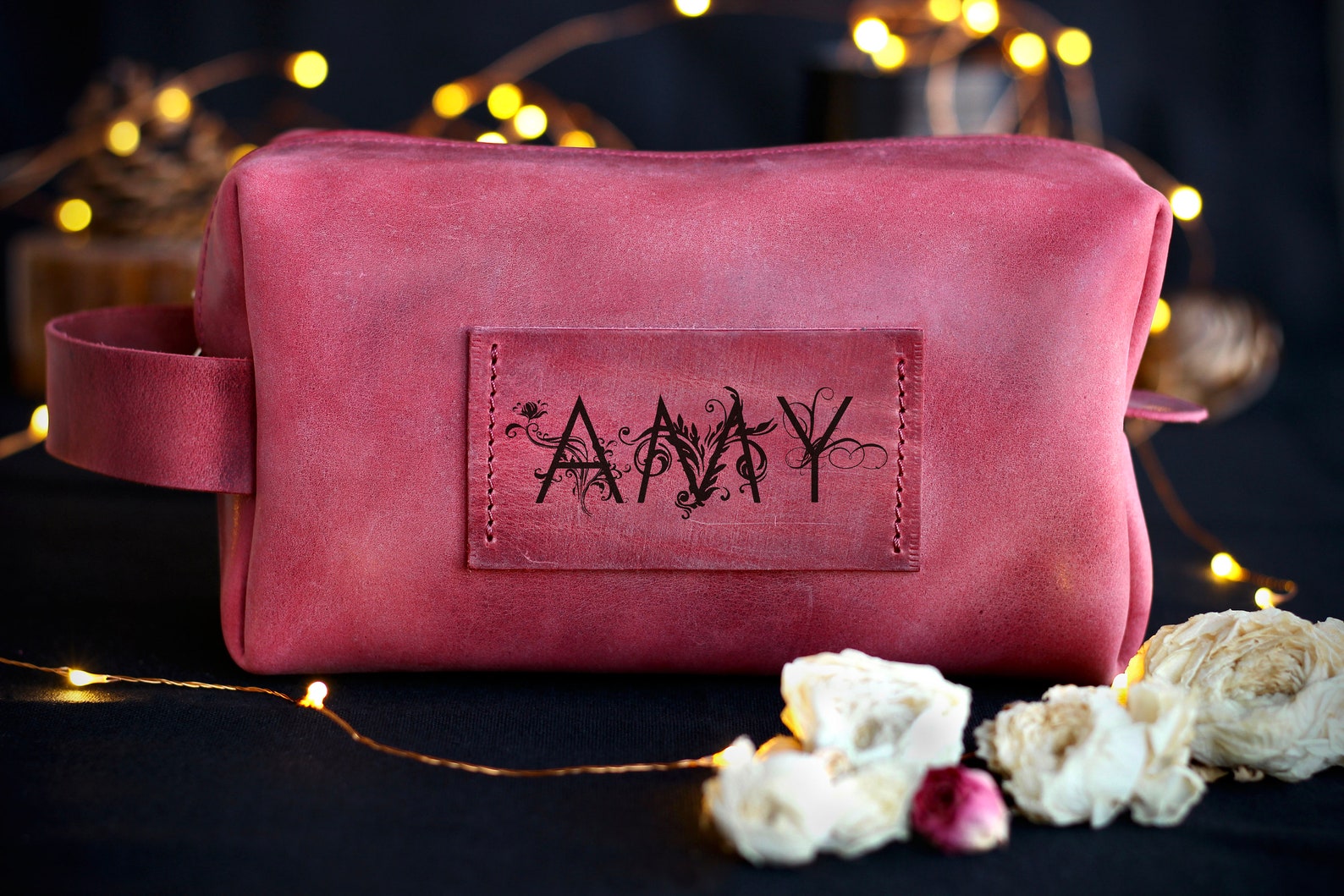 Personalized Leather Dopp Kit Dopp Kit Mens Dopp Kit Etsy