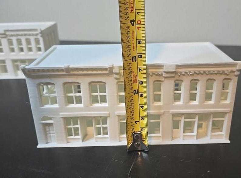 1/87 HO Scale Town Buildings Store Front Town House Apartment Building Free Ship image 6