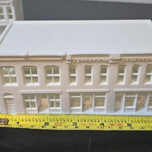 1/87 HO Scale Town Buildings Store Front Town House Apartment Building Free Ship image 2