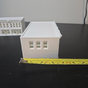 1/87 HO Scale Town Buildings Store Front Town House Apartment Building Free Ship image 7