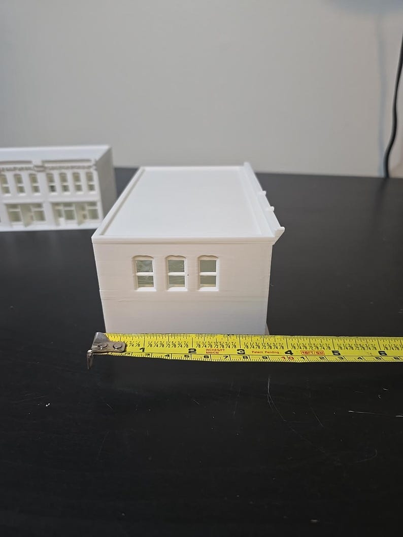 1/87 HO Scale Town Buildings Store Front Town House Apartment Building Free Ship image 7