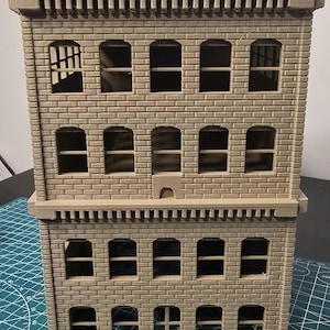 O/S Scale High Rise Building - Model Railroad Town