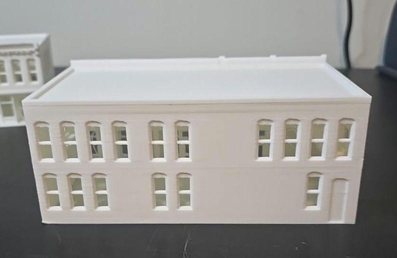 1/87 HO Scale Town Buildings Store Front Town House Apartment Building Free Ship image 4