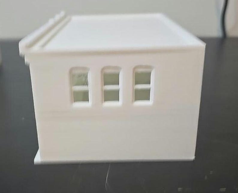 1/87 HO Scale Town Buildings Store Front Town House Apartment Building Free Ship image 3
