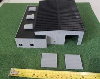 thumbnail image 2 of Model Scenery World N Scale Cabin Kit – The Outdoor Series #6 – 3D Printed, Unassembled, Colored 2 of 6