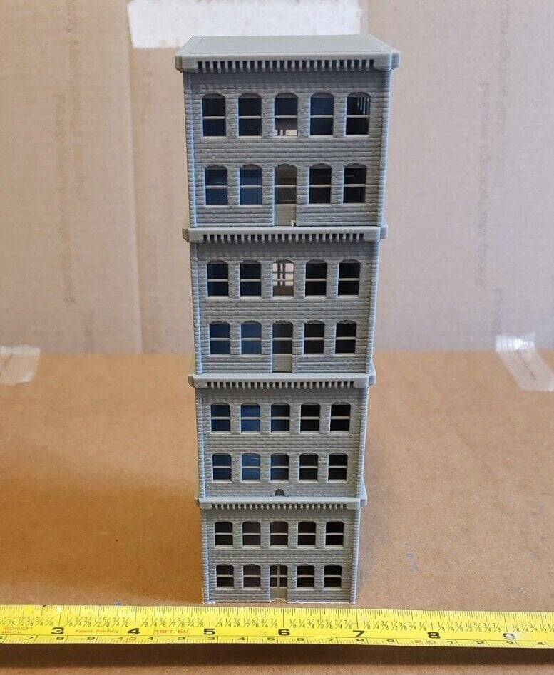 N Scale 3D Printed Town Buildings: Diorama Layout, Set of 3 - Etsy