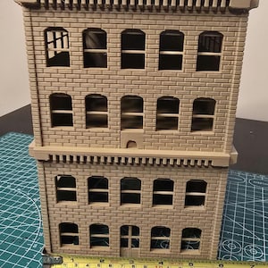 O/S Scale High Rise Building - Model Railroad Town - Etsy