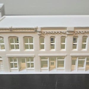 1/87 HO Scale Town Buildings Store Front Town House Apartment Building Free Ship image 5