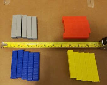N Scale 40' Shipping Containers: Multicolor Freight Yard Lot of 20