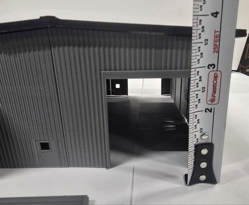 Ho Scale Warehouse Industry Distribution Building Open Doors Free ...