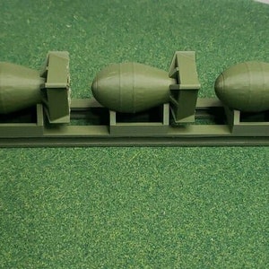 O Gauge Atomic Bomb Load: 1/48 Scale Military Cargo
