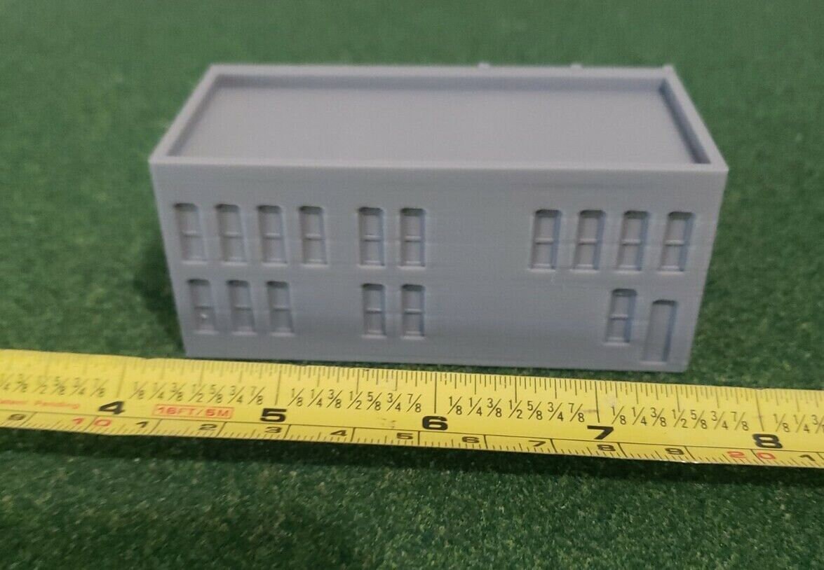 N Scale Town Buildings: 3-piece City Storefront Pack (1/160) - Etsy
