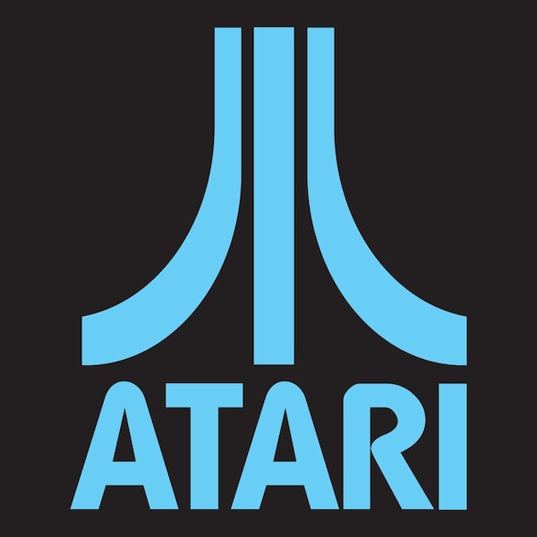 Atari Logo sticker for GRS Star Wars Flight Yoke