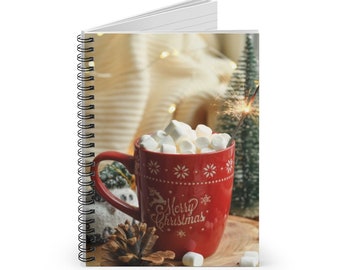 Christmas Creme Holiday Notebook, Journal - Ruled Line, Blank Pages