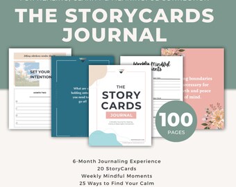StoryCards Journal: 6-Month Mindful Prompts (Download)