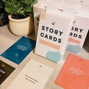 StoryCards™: 60+ Journal Prompt Cards - Self-Care & Affirmations