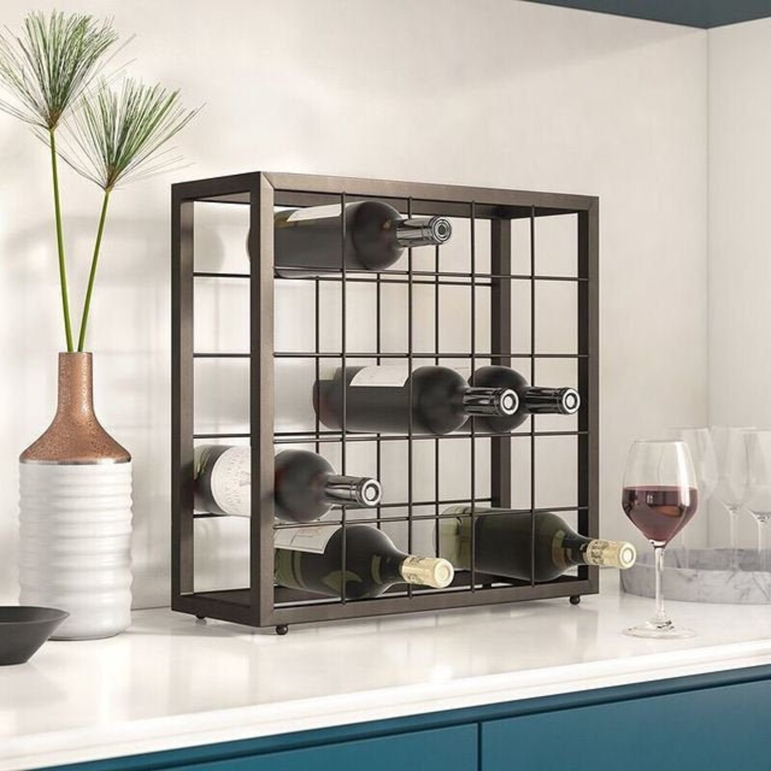 Decorative wine rack Etsy