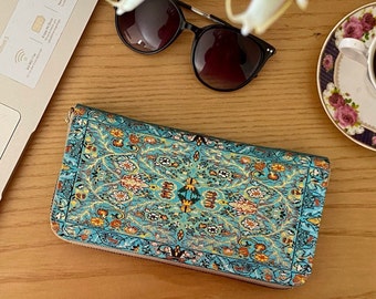Yunshm Bohemian Sun Moon Personalized Leather Classic Floral Coin Purse Clutch Pouch Wallet For Womens Yunshm Bohemian Sun Moon Personalized Leather Classic Floral Coin Purse Clutch Pouch Wallet For Womens